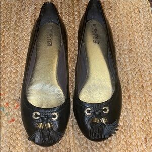 Sperry Black Flats Classic TOP SLIDER Loafers
